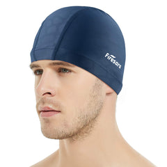 Firesara vista frontal del gorro mostrando cobertura y diseño cómodo
