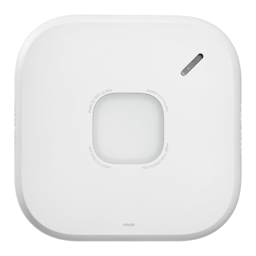 First Alert SC5 vista frontal mostrando diseño y sensores, protección confiable