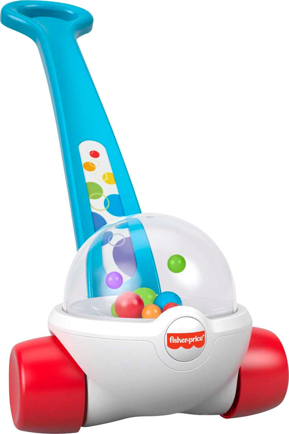 Fisher-Price Corn Popper frontal con cúpula transparente que entretiene al niño