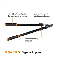 Fiskars cuchilla de acero endurecido primer plano con filo duradero para cortes limpios