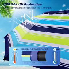 Fisqueen detalle de tela 190T con recubrimiento PU y bloqueo UV