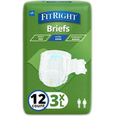 FitRight paquete frontal bariatric mostrando diseño y cantidad, confianza discreta
