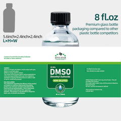 FIVE STAR MATERIALS RESOURCES textura del DMSO, pureza visible