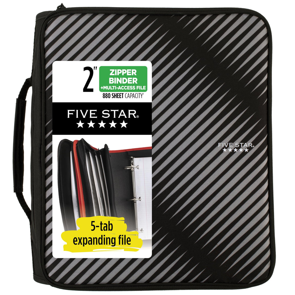 Five Star vista frontal cerrada mostrando protección y portabilidad