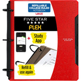 Five Star vista frontal Fire Red mostrando cubierta y capacidad resistente