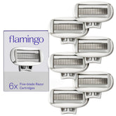 Flamingo cartucho frontal pack 6 mostrando diseño y compatibilidad mejor control
