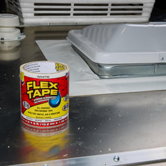 Flex Tape detalle de textura rubberizada que demuestra flexibilidad y adherencia