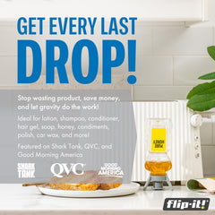 Flip-It! conjunto de adaptadores 33, 28 y 24 mm para ajuste en distintos envases