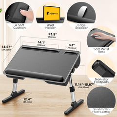 FoldWise detalle de superficie de cuero resistente y antideslizante