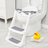 Forbena asiento frontal blanco-gris mostrando estabilidad y soporte