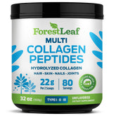 ForestLeaf frasco frontal mostrando diseño y cantidad, claridad en ingredientes