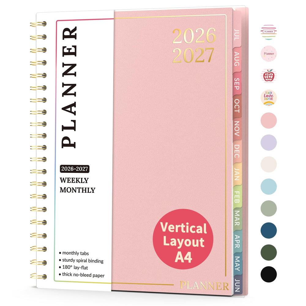 Forvencer portada pastel A4 con diseño elegante y organización visual