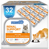 Forza10 lata frontal cordero mostrando etiqueta y beneficio renal