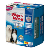 Four Paws empaque frontal mostrando 18 unidades y beneficio de suministro prolongado