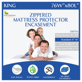 Four Seasons Essentials funda frontal que muestra ajuste King y protección
