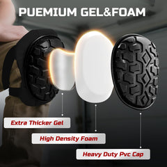 FREEKYROCK detalle de la tapa dura resistente que protege la rodilla