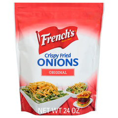French's paquete frontal mostrando 24 oz y uso práctico