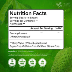 FreshDrinkUS detalle de textura de hojas enteras para mejor infusión