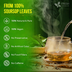 FreshDrinkUS taza de té preparada lista para beber y disfrutar