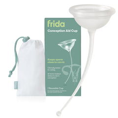 Frida Fertility copa frontal mostrando forma y apertura cómoda