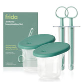 Frida Fertility empaque frontal mostrando kit completo y discreto para inseminación casera
