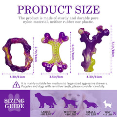 Frienhund textura detalle nylon resistente para mordidas fuertes