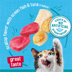 Friskies Purina etiqueta nutricional enfatizando equilibrio y proteínas