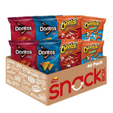Frito-Lay mostrando empaque frontal y variedad en una caja