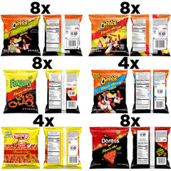 Frito Lay bolsa abierta con snacks listos para compartir rápidamente