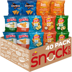 Frito-Lay frente del empaque mostrando 40 bolsas, conveniencia para compartir