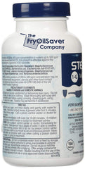 THE FRYOILSAVER COMPANY botella con tabletas y tapa, almacenamiento compacto