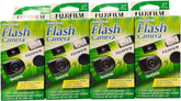 Fujifilm QuickSnap vista frontal mostrando diseño compacto y listo para usar