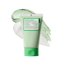 FULLY envase frontal Green Tomato Pore Clay Mask Cleanser, limpieza profunda visible