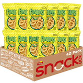 Funyuns front packaging showing brand and small 0.75 oz bag convenience