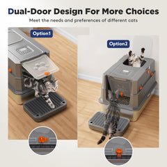 FURTIME interior amplio XL que ofrece comodidad para gatos grandes