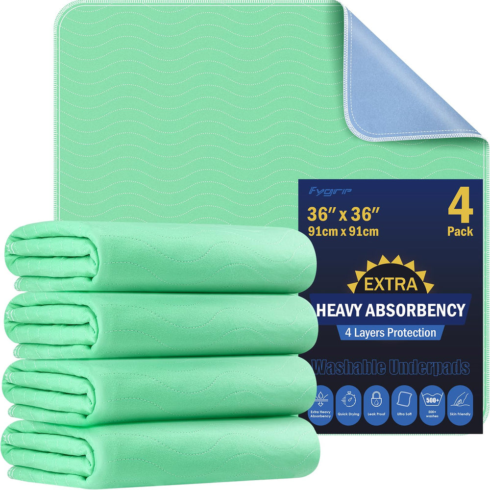FYGRIP vista frontal del paquete de 4, protección inmediata para cama
