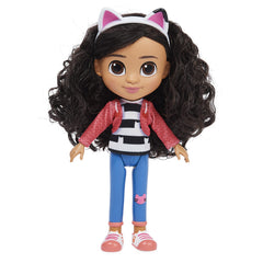 DREAMWORKS GABBY'S DOLLHOUSE muñeca Gabby vista frontal y outfit auténtico