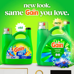 Gain detalle de la textura del detergente líquido y su consistencia