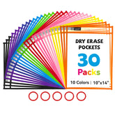 GAMENOTE front packaging showing 30 reusable dry erase sleeves and rings benefit organization