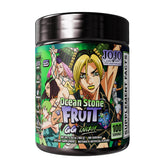 Gamer Supps tubo frontal mostrando diseño y sabor JoJo's para identificar producto