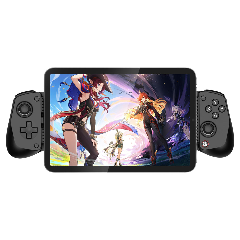 GameSir X5 Lite frontal con móvil, conexión estable y juego sin latencia