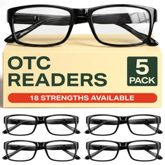 Gaoye vista frontal del pack de 5 gafas con diseño versátil y profesional