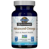 Garden of Life front packaging showing lemon omega fish oil for clarity and trust