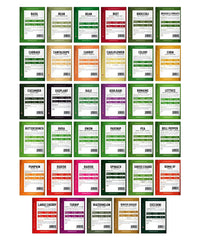 Gardeners Basics detalle de semillas que evidencia cantidad y calidad