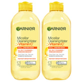 Garnier botella frontal agua micelar 400 ml limpia e ilumina