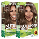 garnier empaque frontal mostrando tono mochaccino y beneficio cobertura completa