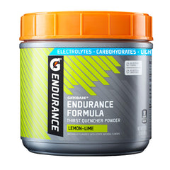Gatorade Endurance frontal mostrando envase y beneficio rehidratación