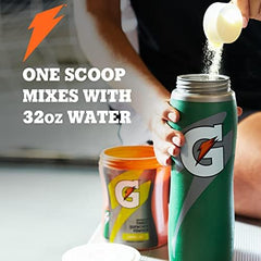Gatorade textura del polvo lista para mezclar con agua