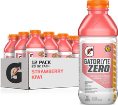 Gatorlyte botella frontal paquete 12 mostrando diseño y tamaño