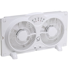 Genesis ventilador vista frontal mostrando diseño compacto y flujo potente